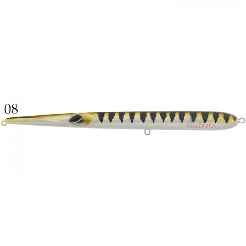 Воблер Seika Brutal Needle 160 мм Top Water Цвят 08 4560308 - Tubertini